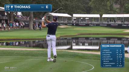 Justin Thomas | Round 2 | 17th hole | Shot 3 | 2025 Procore