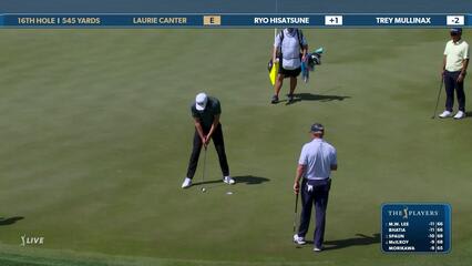 Laurie Canter | Round 2 | 16th hole | Shot 5 | 2025 THE PLAYERS