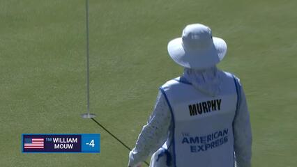 William Mouw | Round 2 | 4th hole | Shot 3 | 2025 The American Express