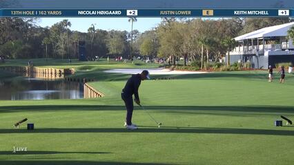 Justin Lower | Round 1 | 13th hole | Shot 1 | 2025 THE PLAYERS