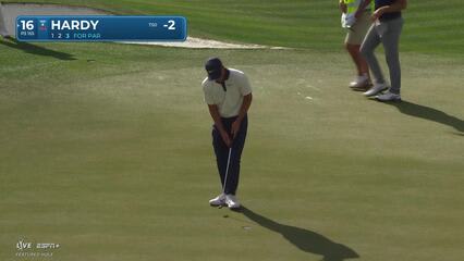 Nick Hardy | Round 2 | 16th hole | Shot 3 | 2025 WM Phoenix Open