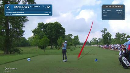 Rory McIlroy | Round 3 | 2nd hole | Shot 1 | 2025 Zurich Classic