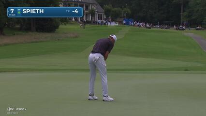 Jordan Spieth | Round 1 | 7th hole | Shot 4 | 2025 Wyndham