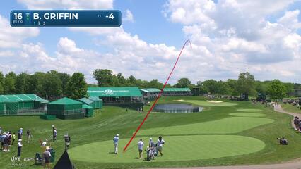 Ben Griffin | Round 1 | 16th hole | Shot 1 | 2025 the Memorial