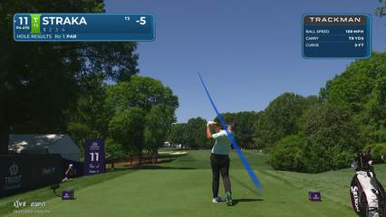 Sepp Straka | Round 2 | 11th hole | Shot 1 | 2026 Truist Championship