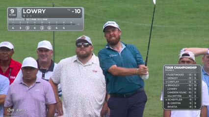 Shane Lowry | Round 3 | 9th hole | Shot 1 | 2025 TOUR Championship