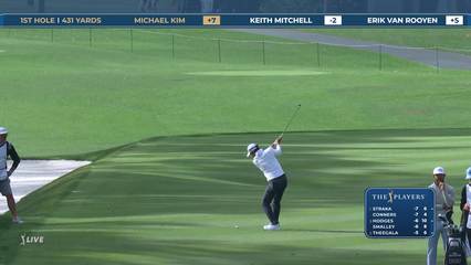 Michael Kim | Round 2 | 1st hole | Shot 2 | 2026 THE PLAYERS