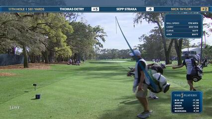 Nick Taylor | Round 2 | 11th hole | Shot 1 | 2025 THE PLAYERS