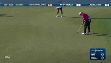 Hideki Matsuyama | Round 2 | 16th hole | Shot 5 | 2025 THE PLAYERS