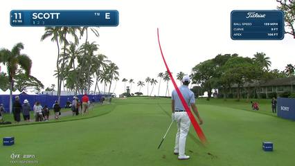 Adam Scott | Round 1 | 11th hole | Shot 1 | 2026 Sony Open