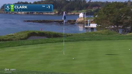 Wyndham Clark | Round 1 | 4th hole | Shot 2 | 2026 AT&T Pebble Beach