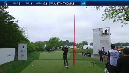 Justin Thomas | Round 2 | 3rd hole | Shot 1 | 2025 Truist Championship