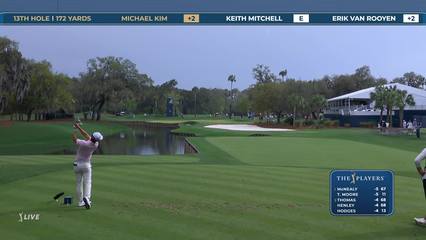 Michael Kim | Round 1 | 13th hole | Shot 1 | 2026 THE PLAYERS