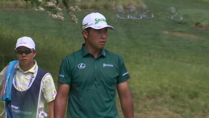 Hideki Matsuyama | Round 3 | 8th hole | Shot 3 | 2025 BMW Championship