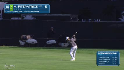 Matt Fitzpatrick | Round 2 | 15th hole | Shot 2 | 2026 The Genesis