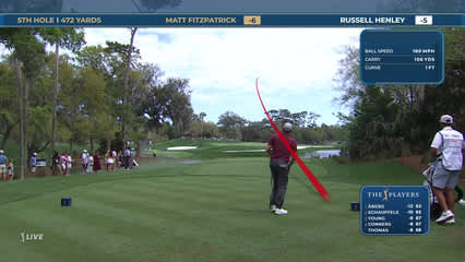 Matt Fitzpatrick | Round 3 | 5th hole | Shot 1 | 2026 THE PLAYERS