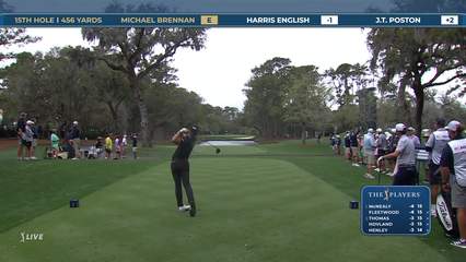 Michael Brennan | Round 1 | 15th hole | Shot 1 | 2026 THE PLAYERS