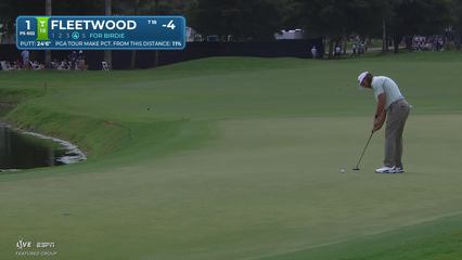 Tommy Fleetwood | Round 3 | 1st hole | Shot 5 | 2026 Cadillac