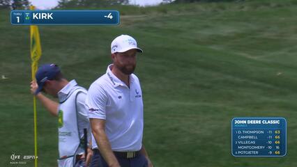 Chris Kirk | Round 2 | 1st hole | Shot 4 | 2025 John Deere