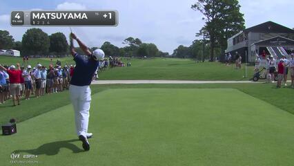 Hideki Matsuyama | Round 1 | 4th hole | Shot 1 | 2025 TOUR Championship