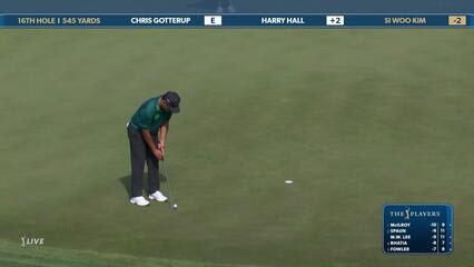 Si Woo Kim | Round 2 | 16th hole | Shot 4 | 2025 THE PLAYERS