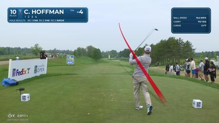 Charley Hoffman | Round 4 | 10th hole | Shot 1 | 2025 RBC Canadian