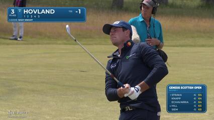 Viktor Hovland | Round 1 | 3rd hole | Shot 2 | 2025 Genesis Scottish Open