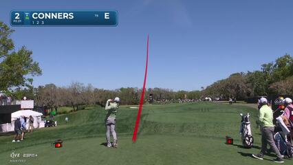 Corey Conners | Round 1 | 2nd hole | Shot 1 | 2025 Arnold Palmer