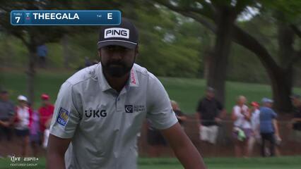 Sahith Theegala | Round 1 | 7th hole | Shot 4 | 2025 Valspar