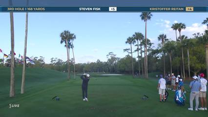 Kristoffer Reitan | Round 4 | 3rd hole | Shot 1 | 2026 THE PLAYERS