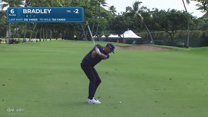 Keegan Bradley | Round 1 | 6th hole | Shot 2 | 2026 Sony Open