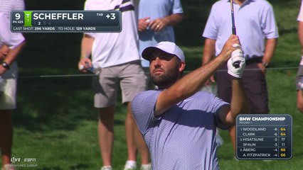 Scottie Scheffler | Round 1 | 9th hole | Shot 2 | 2026 BMW Championship