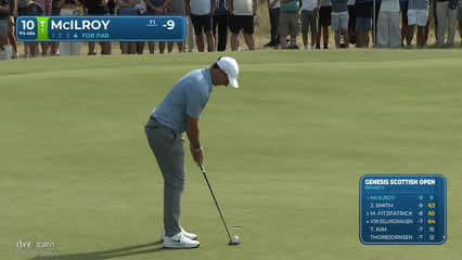 Rory McIlroy | Round 2 | 10th hole | Shot 4 | 2026 Genesis Scottish Open
