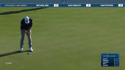 Sam Stevens | Round 1 | 14th hole | Shot 4 | 2025 THE PLAYERS