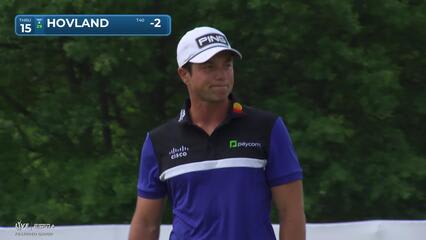 Viktor Hovland | Round 1 | 15th hole | Shot 3 | 2025 Truist Championship