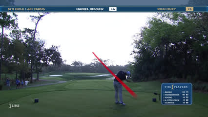 Rico Hoey | Round 4 | 5th hole | Shot 1 | 2026 THE PLAYERS