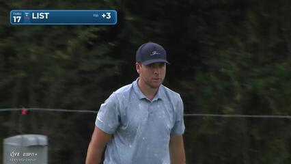 Luke List | Round 1 | 17th hole | Shot 3 | 2025 Mexico Open