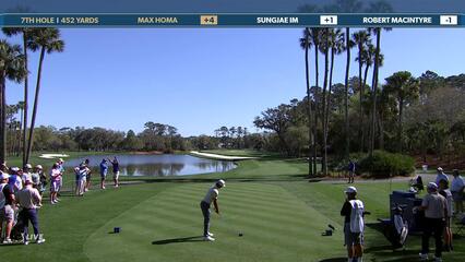 Max Homa | Round 1 | 7th hole | Shot 1 | 2025 THE PLAYERS