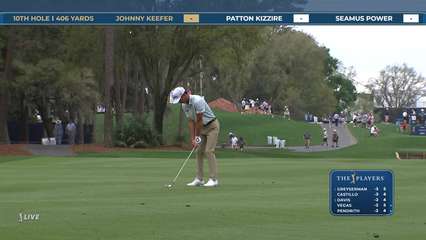 Johnny Keefer | Round 1 | 10th hole | Shot 2 | 2026 THE PLAYERS
