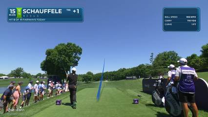 Xander Schauffele | Round 4 | 15th hole | Shot 1 | 2026 Truist Championship