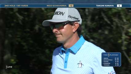 Nico Echavarria | Round 3 | 2nd hole | Shot 4 | 2026 THE PLAYERS