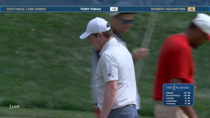 Robert MacIntyre | Round 3 | 12th hole | Shot 3 | 2026 THE PLAYERS