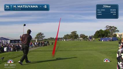 Hideki Matsuyama | Round 1 | 4th hole | Shot 1 | 2025 Farmers