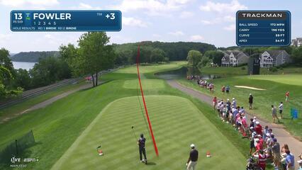 Rickie Fowler | Round 3 | 13th hole | Shot 1 | 2025 Travelers