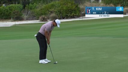 Tom Kim | Round 3 | 4th hole | Shot 3 | 2024 Hero World Challenge