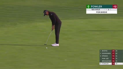 Rickie Fowler | Round 3 | 15th hole | Shot 4 | 2026 AT&T Pebble Beach