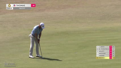 Justin Thomas | Round 2 | 6th hole | Shot 4 | 2026 Genesis Scottish Open