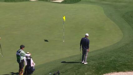 James Hahn | Round 2 | 17th hole | Shot 4 | 2025 THE CJ CUP