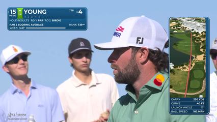 Cameron Young | Round 3 | 15th hole | Shot 1 | 2026 WM Phoenix Open