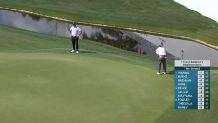 Karl Vilips | Round 1 | 15th hole | Shot 3 | -1 Houston Open